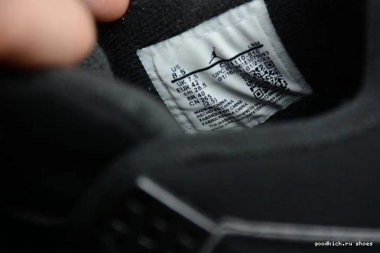 (2020) JORDAN 4 CAT CU1110-010 BLACK AIR RETRO CU1110-010 0404